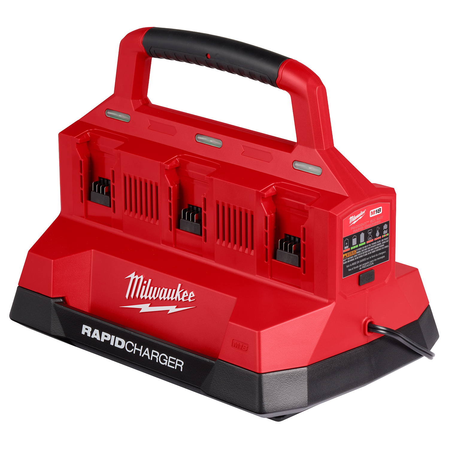 Milwaukee M18™ PACKOUT™ Six Bay Rapid Charger - Image 10